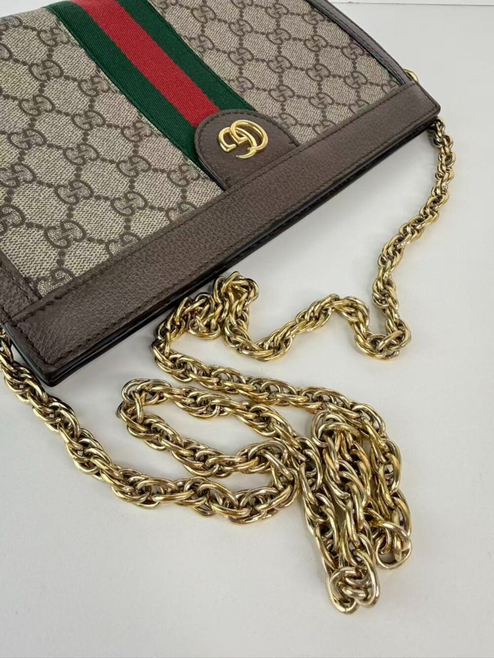 Gucci ophidia GG supreme shoulder bag - Picture 9 of 13